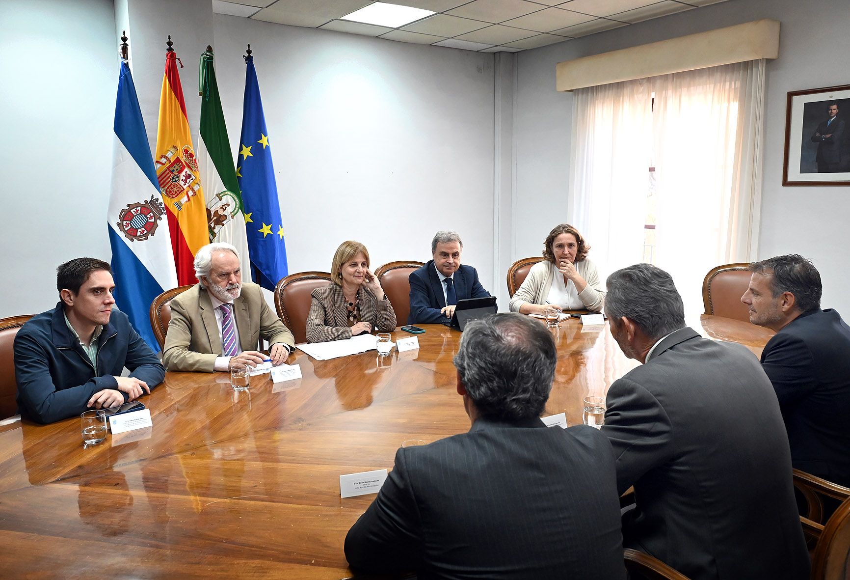 Reunión de la alcaldesa de Jerez con Barceló.