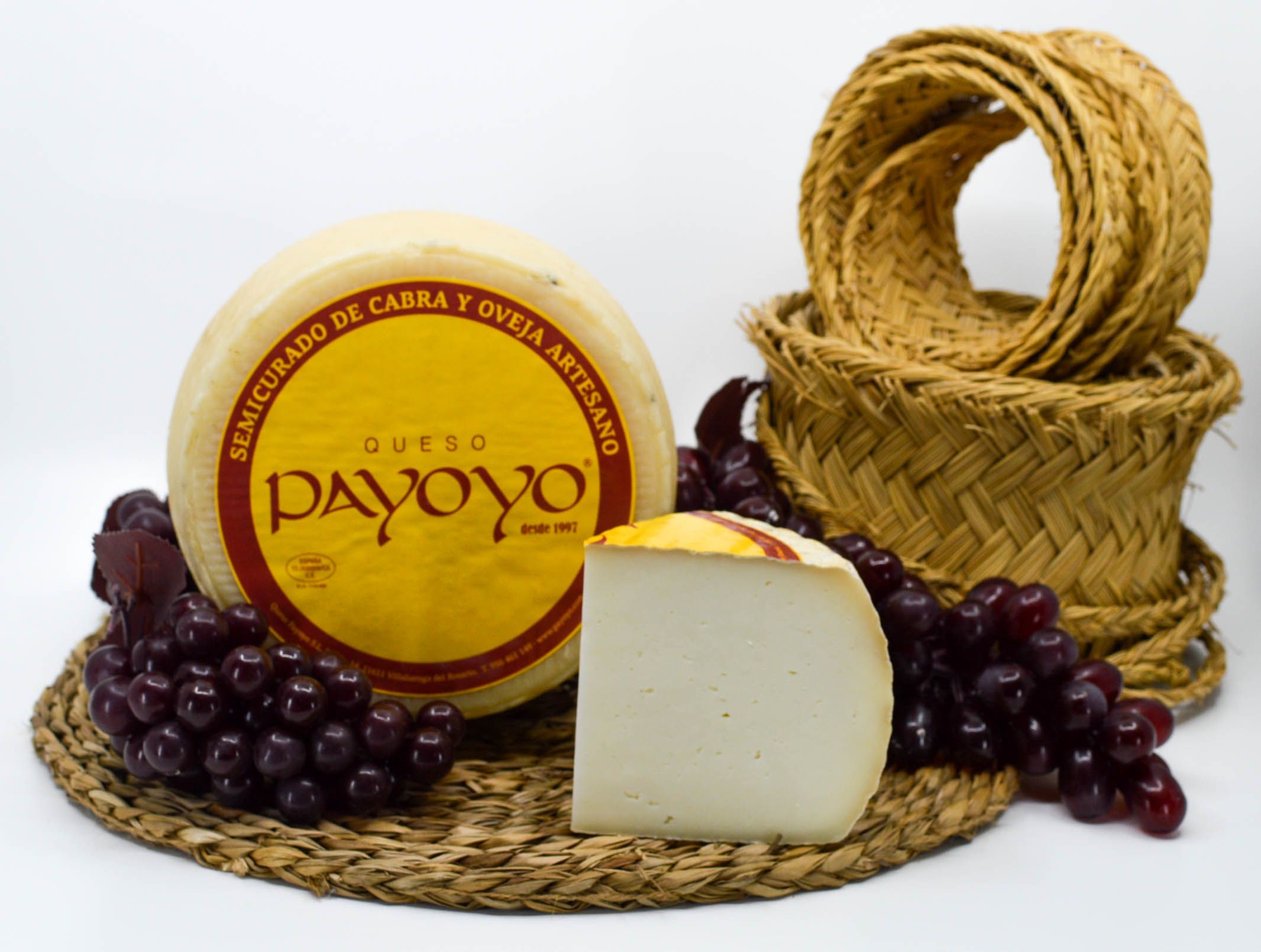 Queso payoyo de cabra semicurado.