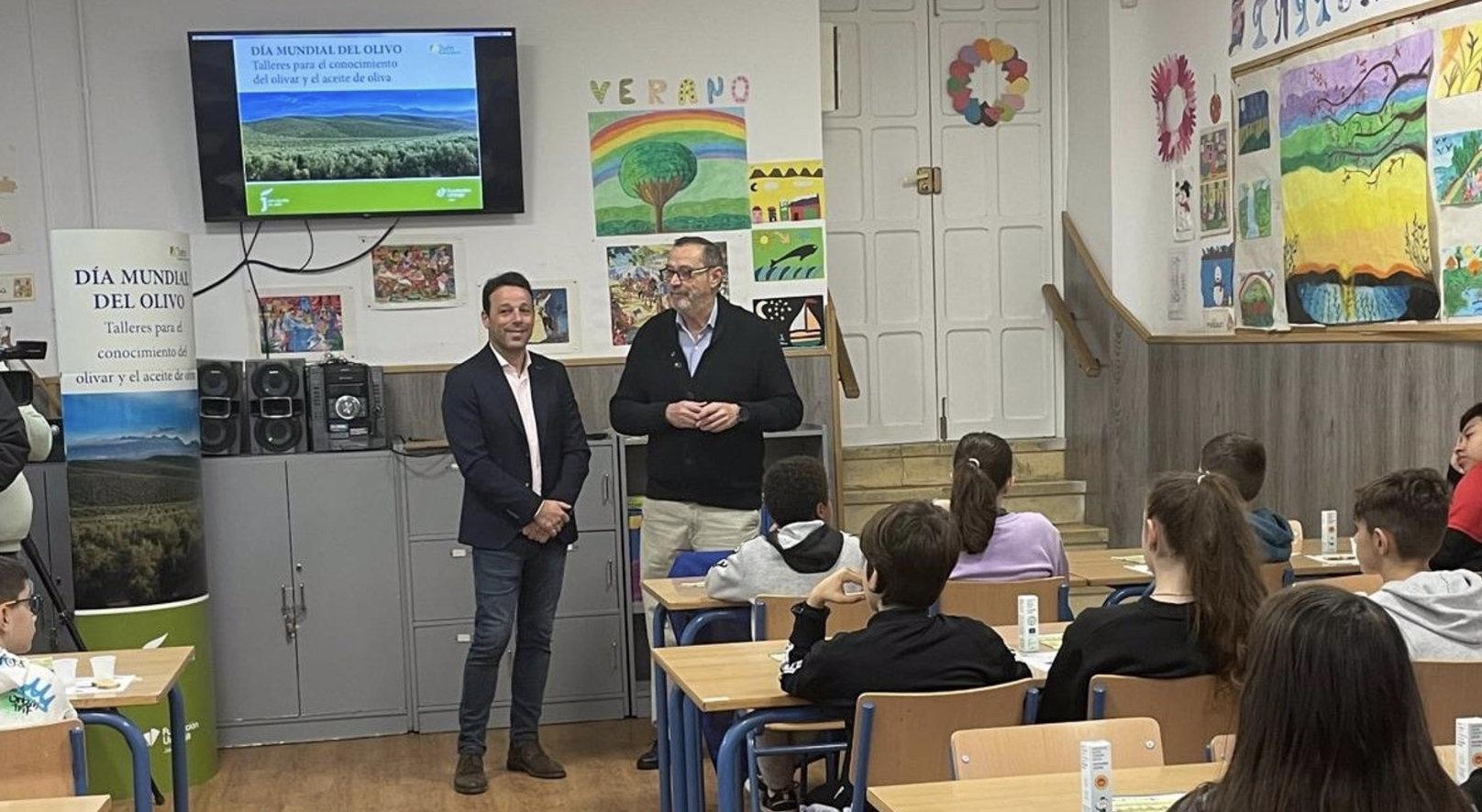 Una de las jornadas que la Diputación de Jaén ha desarrollado en las escuelas de la provincia.