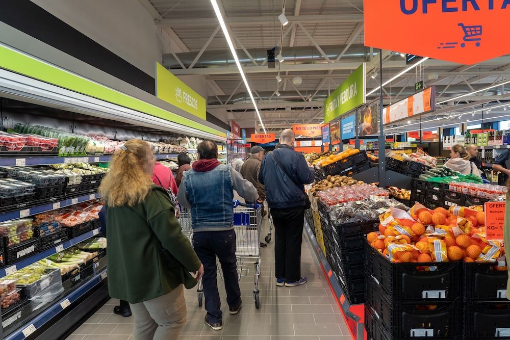 El nuevo supermercado ya en funcionamiento en San José de la Rinconada.