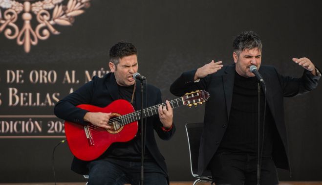 Estopa, galardonados y en directo. 