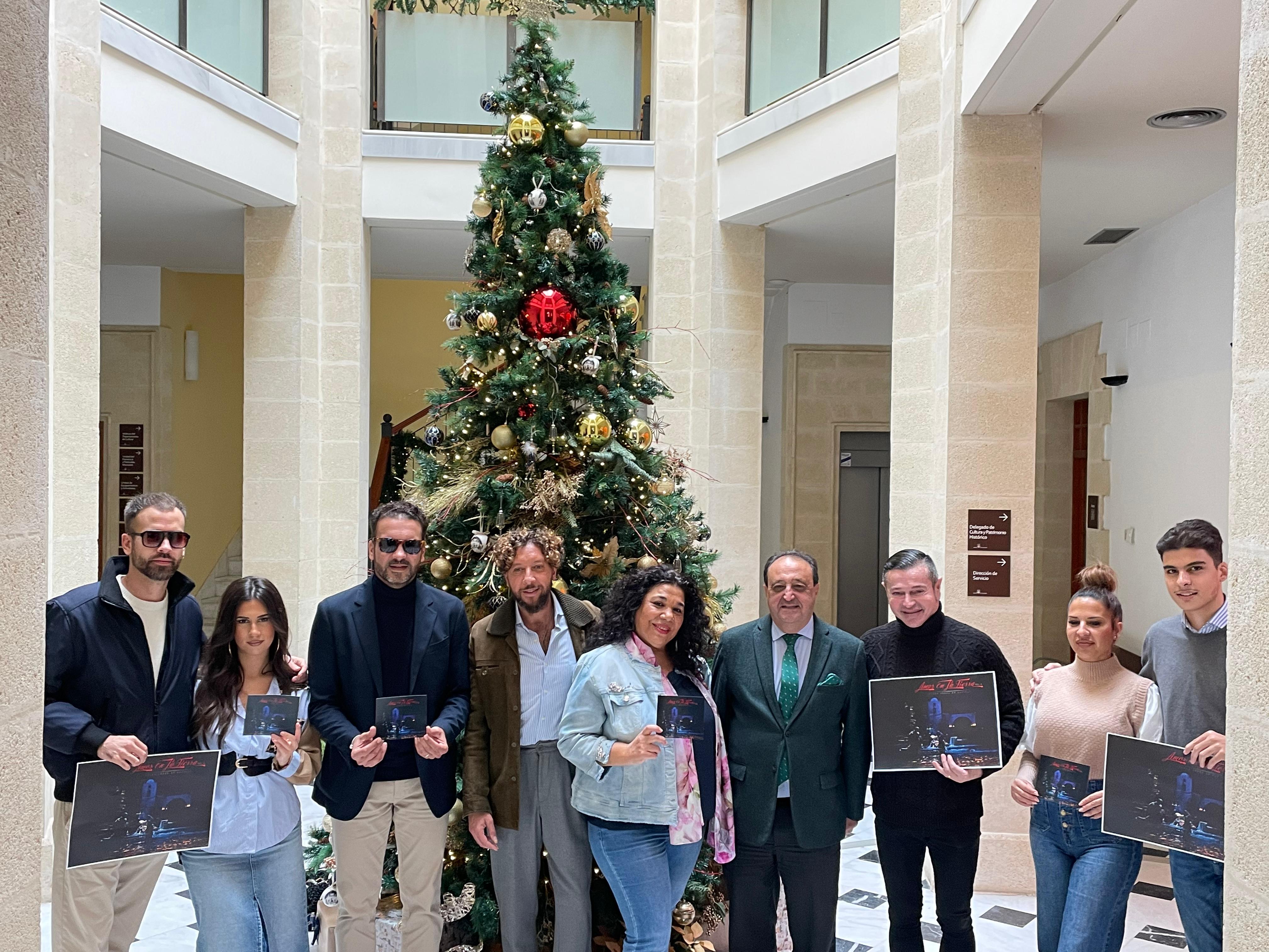 Francisco Zurita con Pepe del Morao, La Macanita y los Reyes Magos de Jerez.