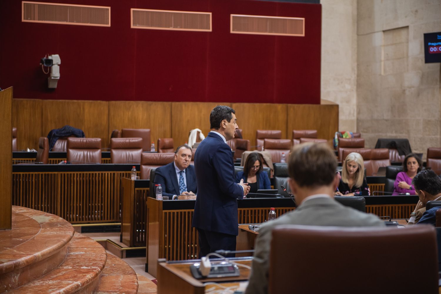 PLENO PARLAMENTO ANDALUCIA 28 NOVIEMBRE 2024 PSOE ABANDONA PLENO 11