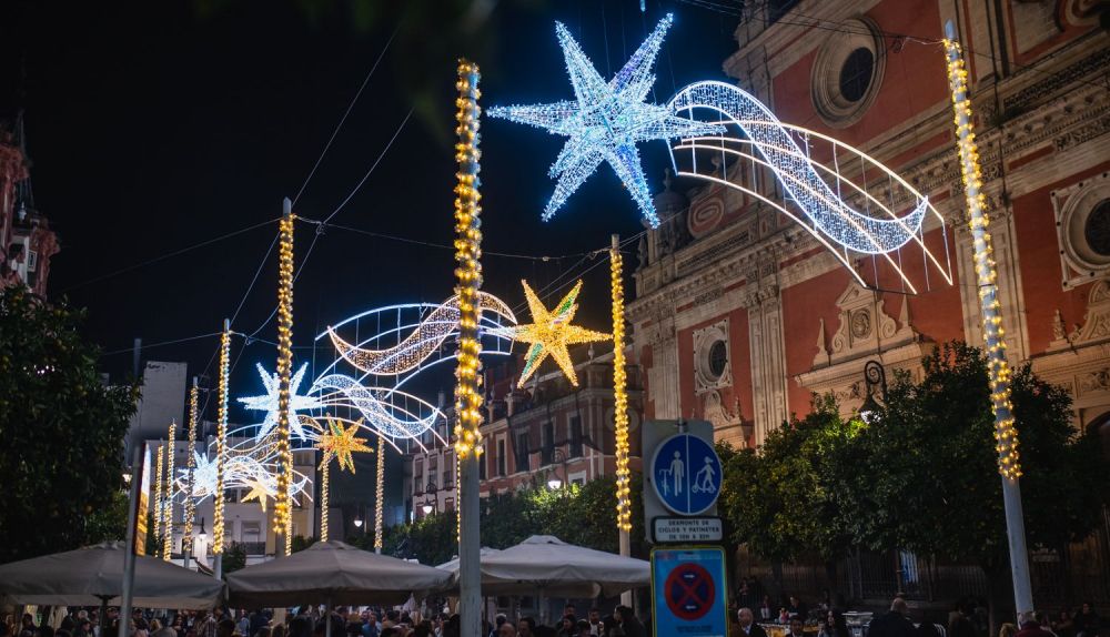 El alumbrado de la Navidad 2025 de Sevilla, en imágenes.