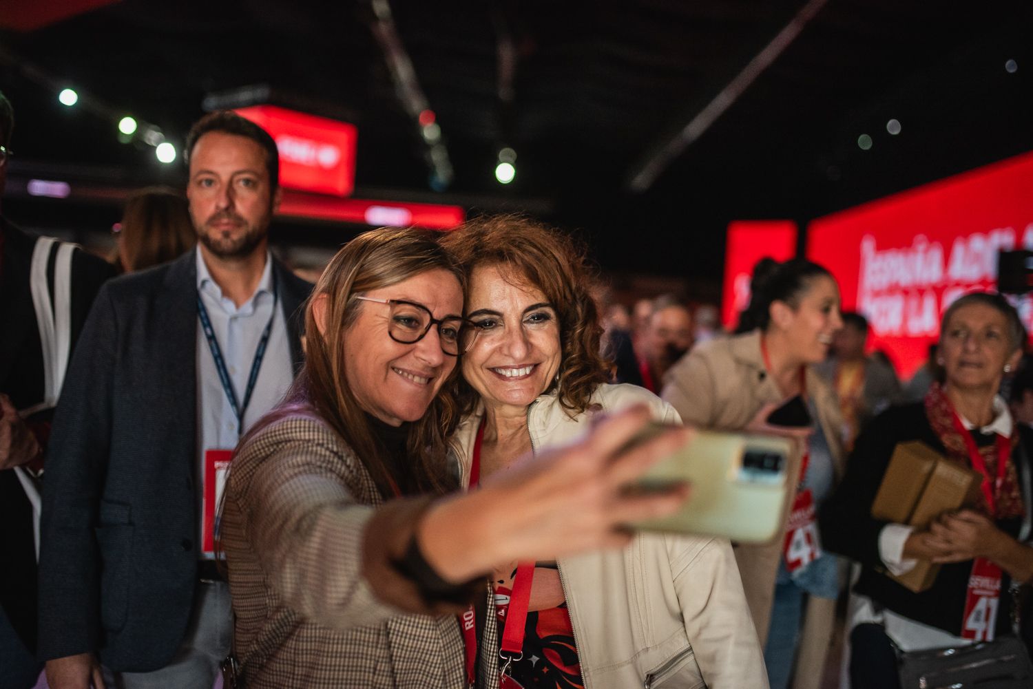 María Jesús Montero, en el congreso federal del PSOE celebrado el pasado diciembre en Sevilla.