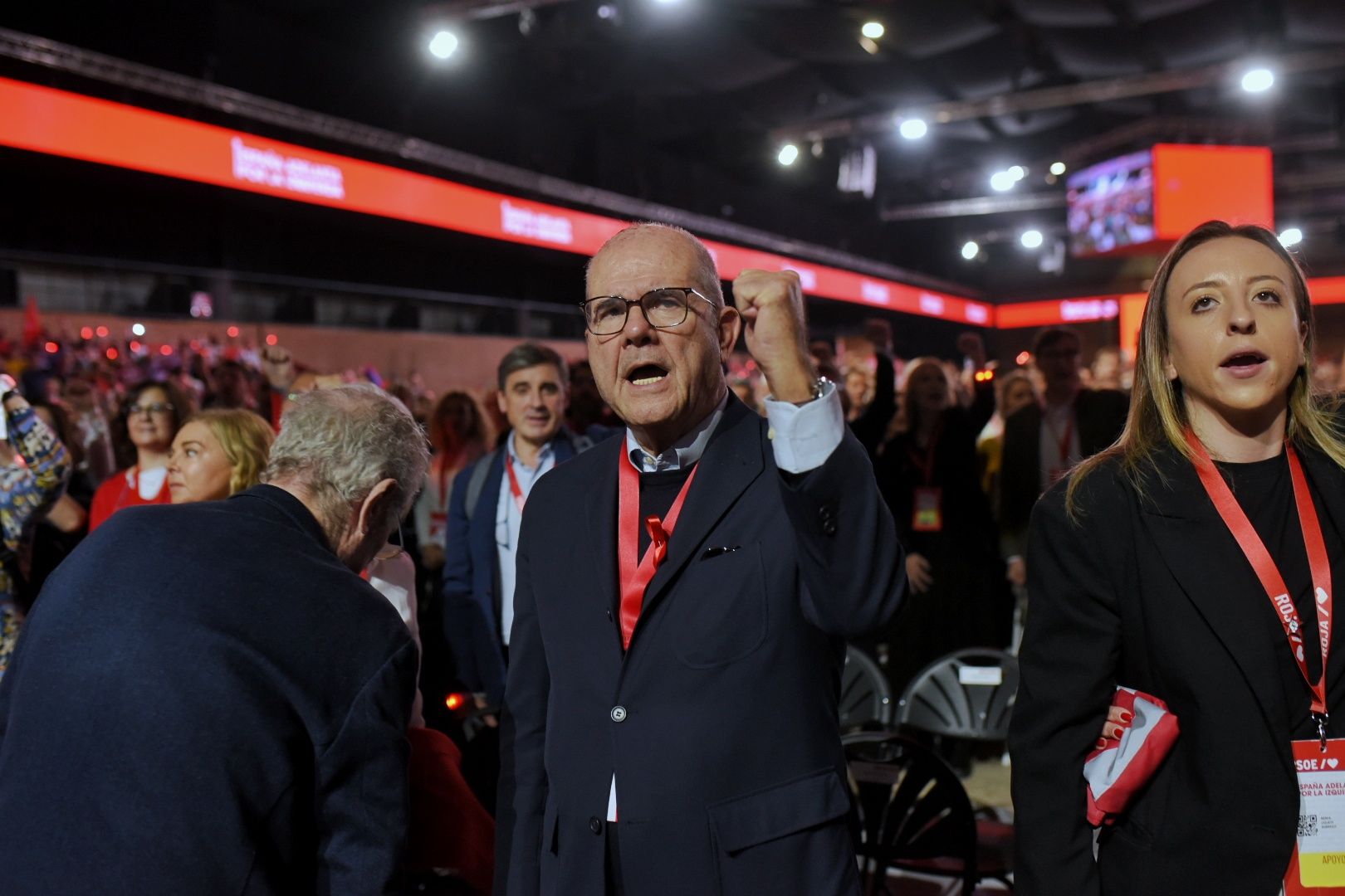 El cierre del congreso federal del PSOE que se celebra en Sevilla.