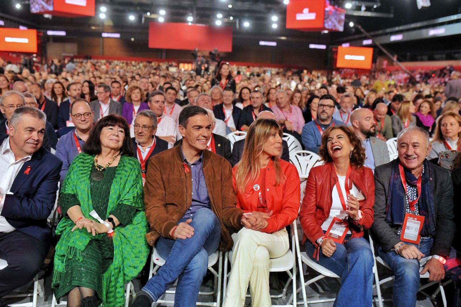 El cierre del congreso federal del PSOE que se celebra en Sevilla.