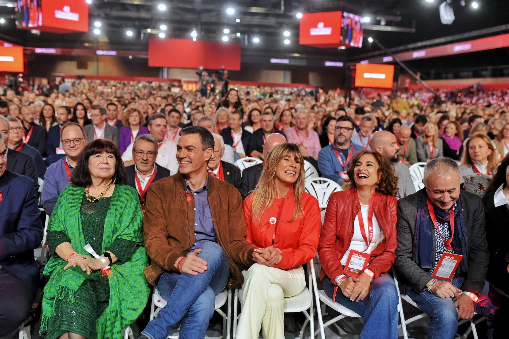 El cierre del congreso federal del PSOE que se celebra en Sevilla.