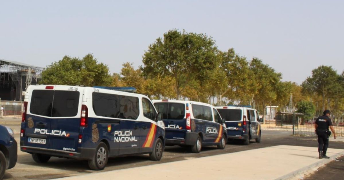 Imagen de archivo de una intervención policial en El Puerto de Santa María, donde ha sido detenido un hombre por presuntos malos tratos a su bebé.