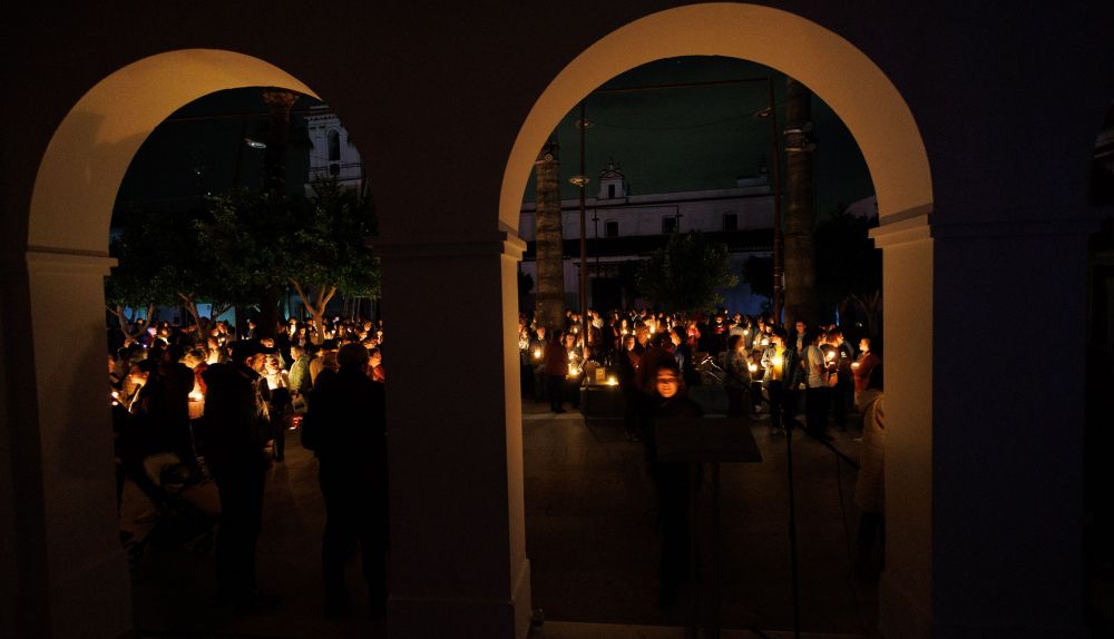 Trebujena protesta por los cortes de luz contra Endesa 