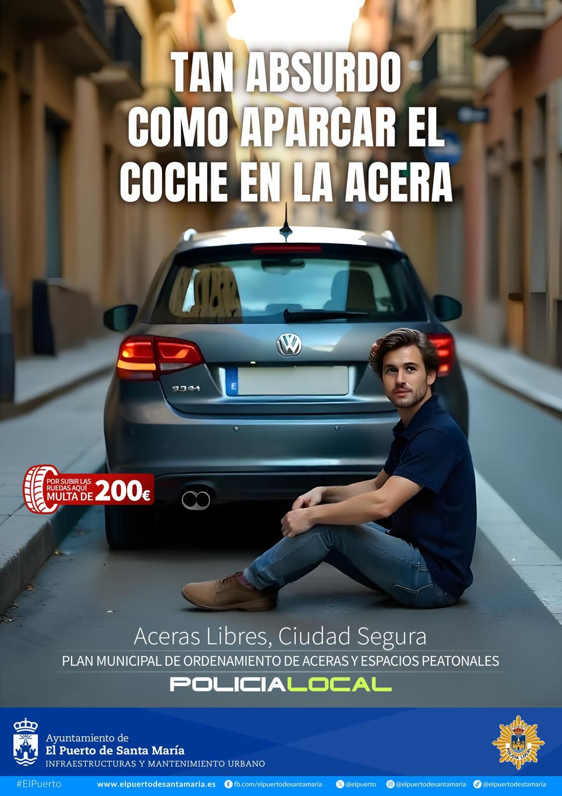 Campaña Aceras Libres, Ciudad Segura