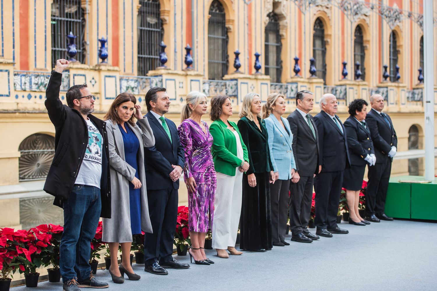 El Día de la Bandera de Andalucía, con Paco Tous en San Telmo, en imágenes.