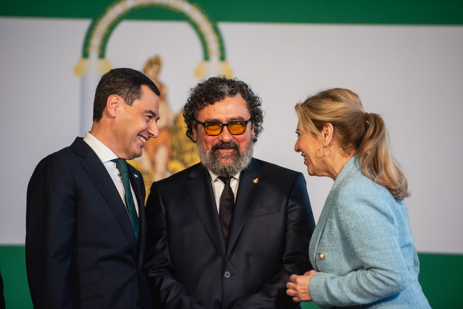 El Día de la Bandera de Andalucía, con Paco Tous en San Telmo, en imágenes.