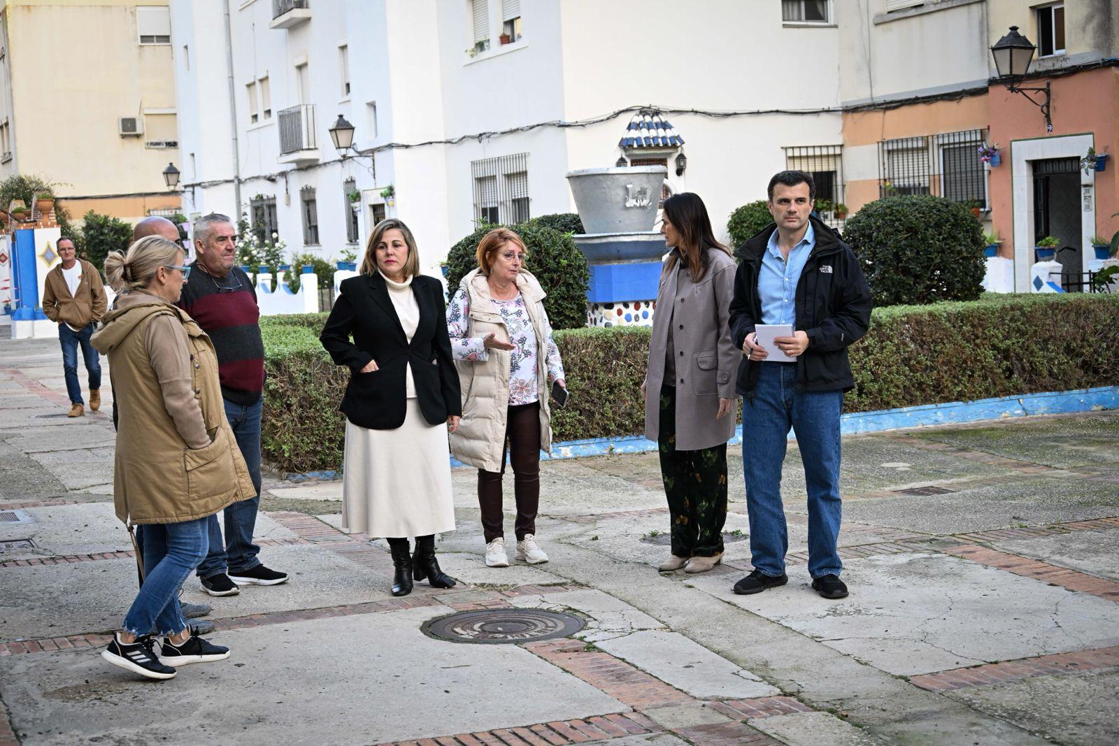 Bruno García conoce las necesidades de los vecinos de Tacita de Plata en Cádiz.