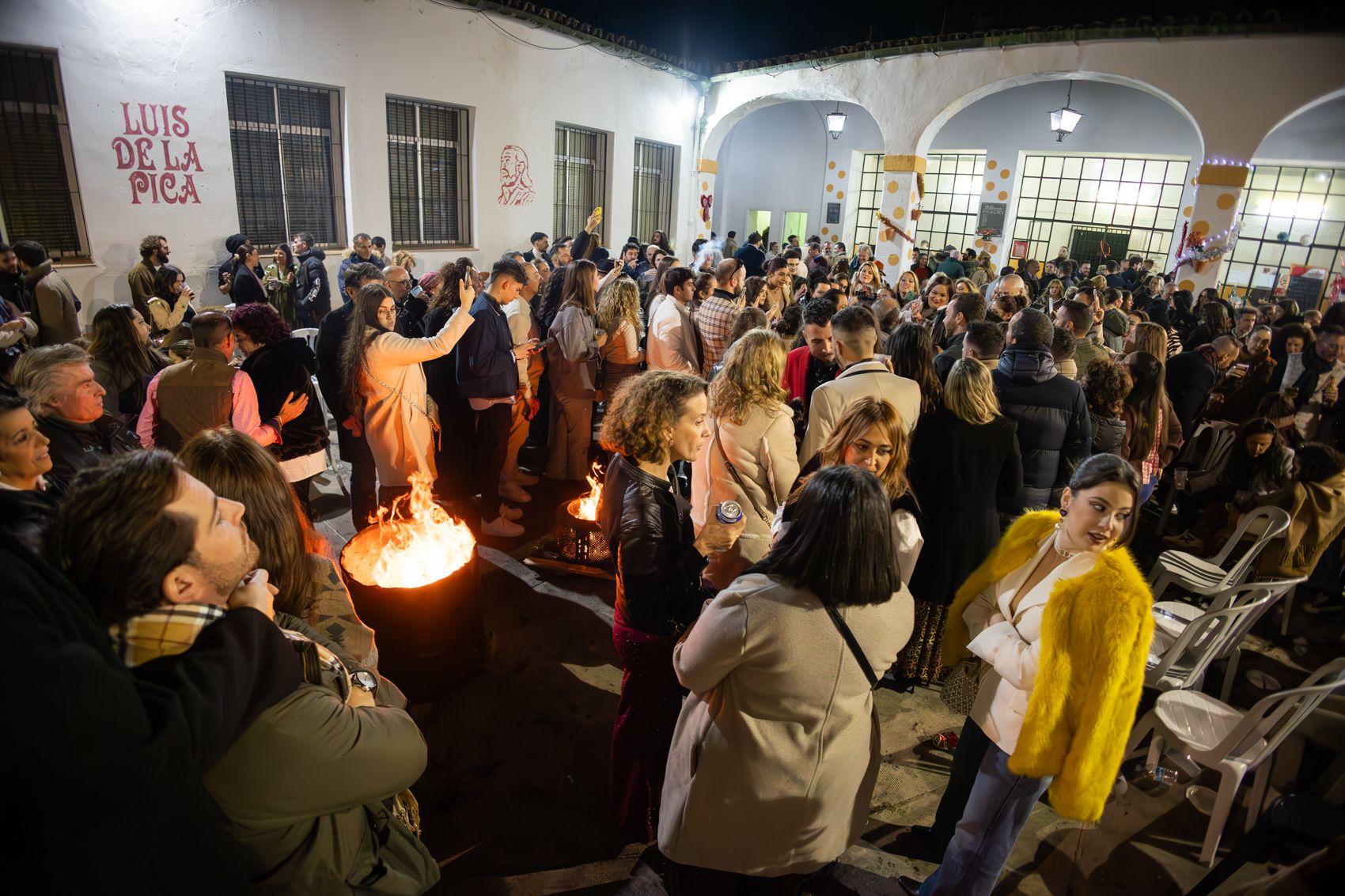 Una Zambomba durante el pasado puente de la Constitución en Jerez.