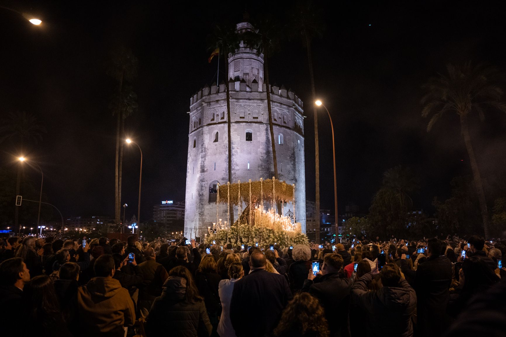 Una de las maravillosas imágenes que dejó la Magna de Sevilla.