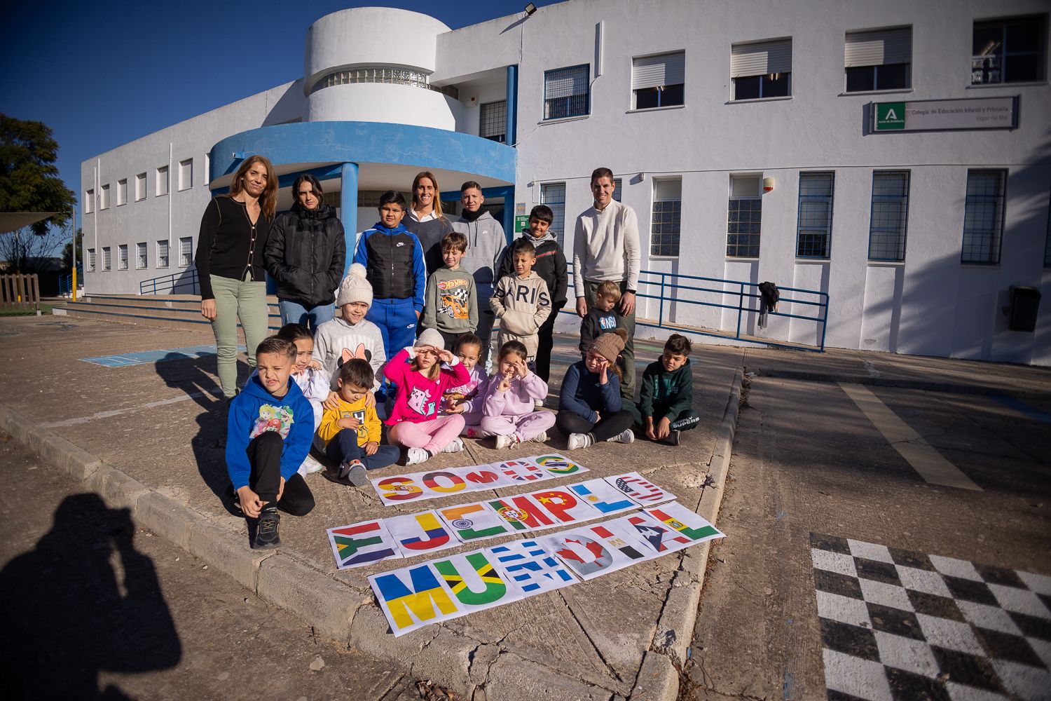 El CEIP Virgen del Mar, en El Portal, ejemplo en la cumple del G-20 celebrada en Brasil.