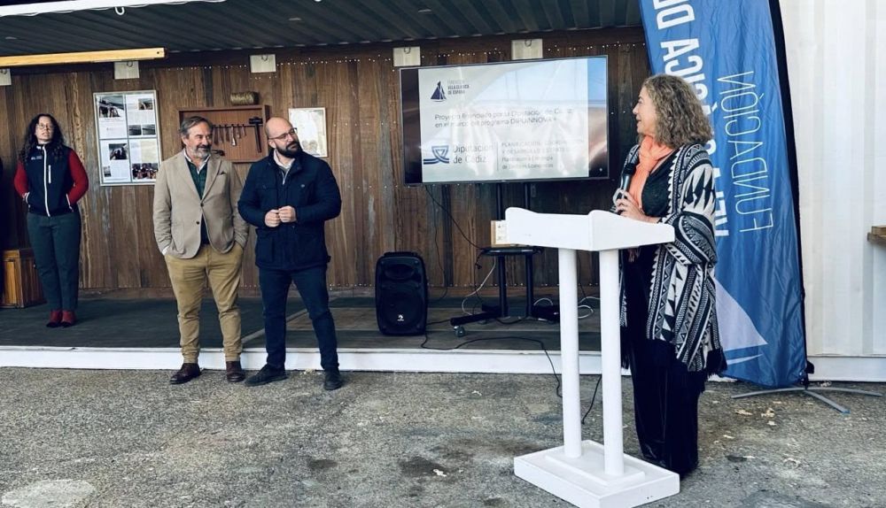 Inauguración de la nave.