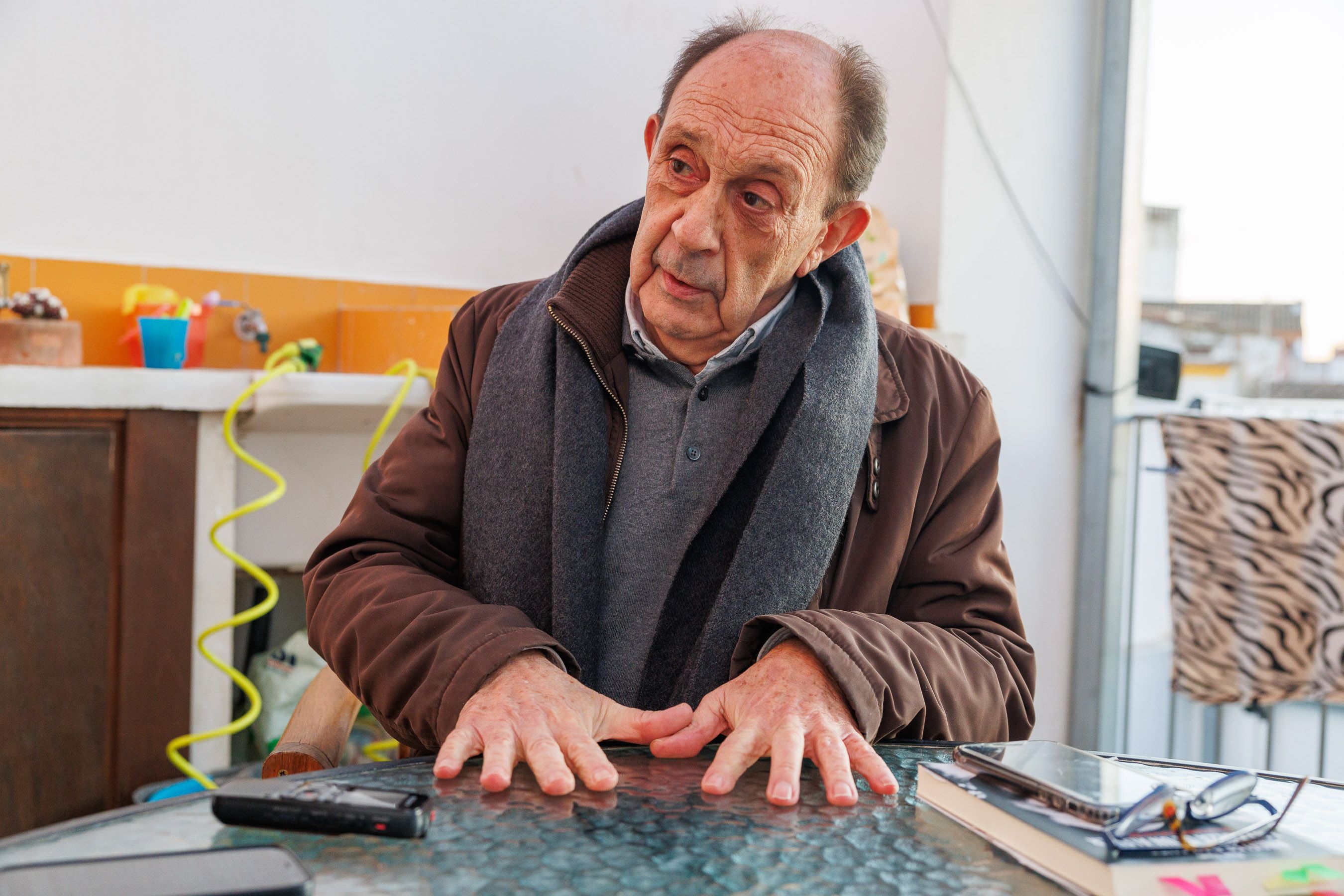 Pepe Ribas durante el encuentro con lavozdelsur.es.