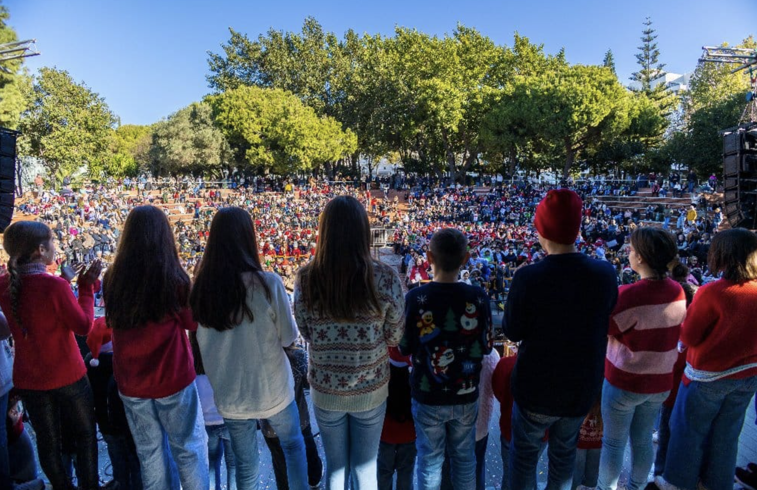 Certamen de Villancicos de la Escuela Pública en San Fernando en una edición pasada.