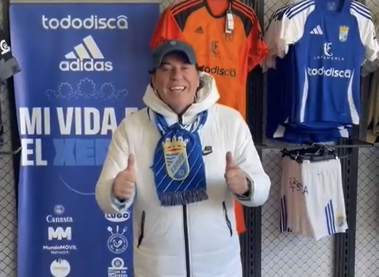 Pipi Estrada en un vídeo de apoyo al Xerez CD