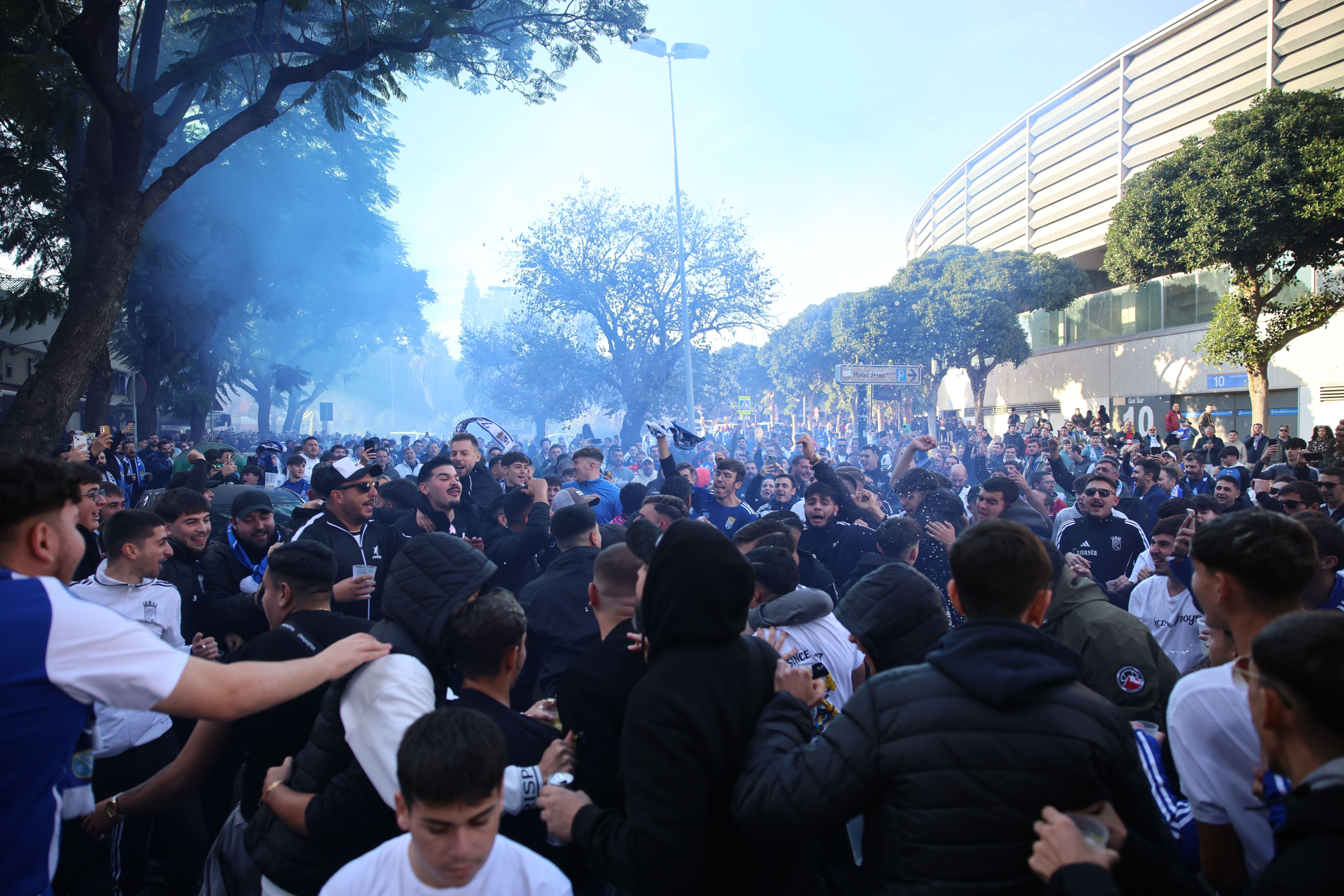 Previa del encuentro entre Xerez CD y Xerez DFC, derbi celebrado el pasado diciembre en Chapín.