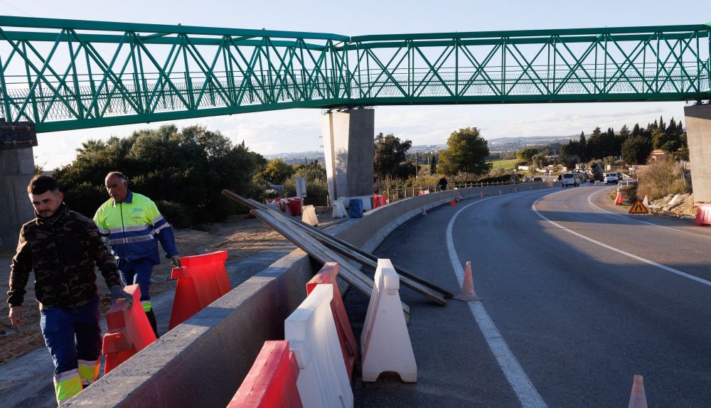 obras carril bici la Barca , puente cuartillos  3