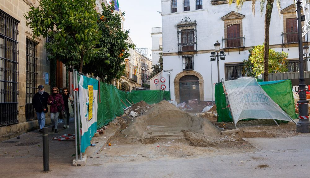 Calle francos obras accesos 1