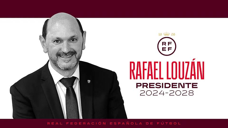 Imagen de Rafael Louzán, el nuevo presidente de la Federación.