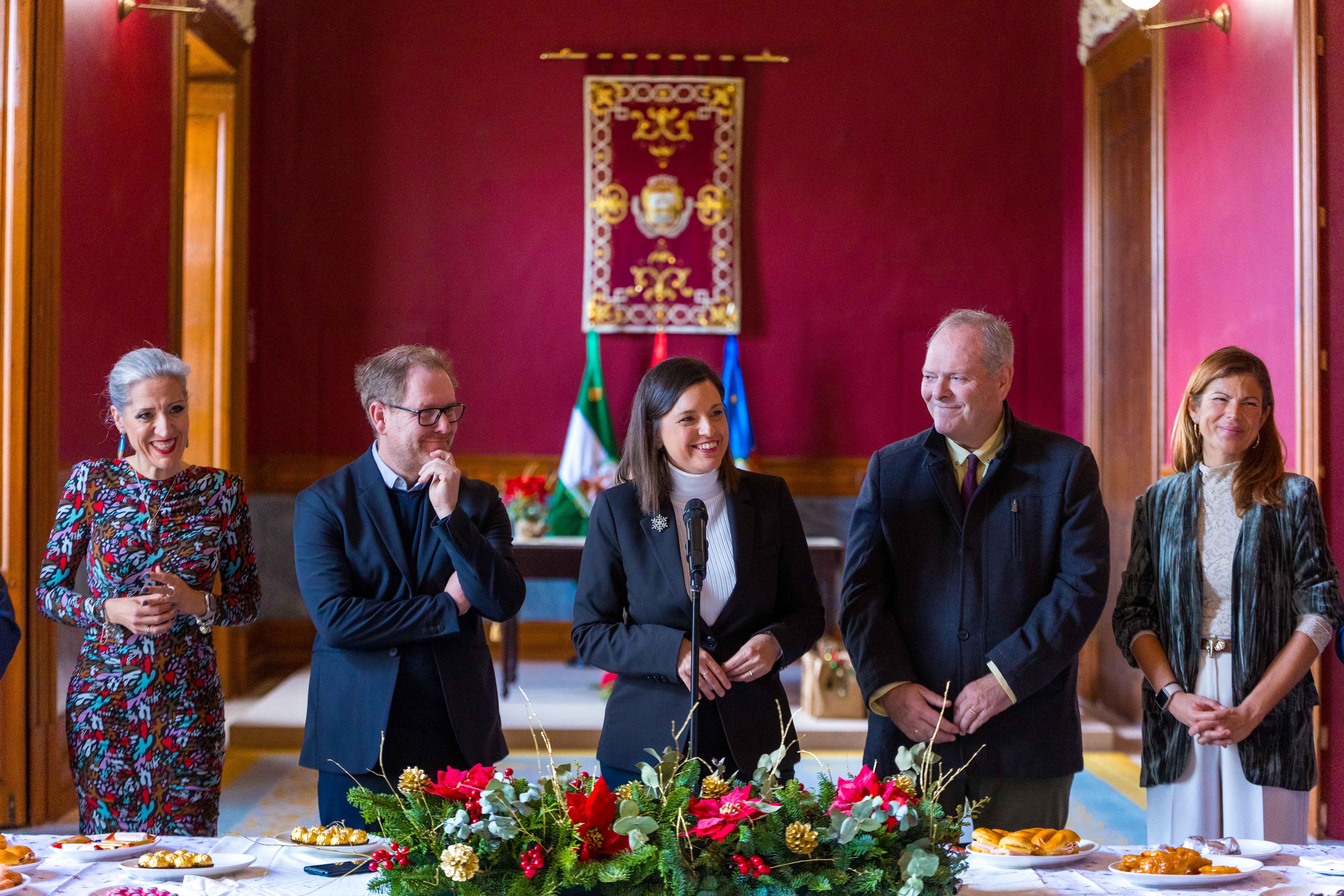 Patricia Cavada, alcaldesa de San Fernando, este martes en el Ayuntamiento.