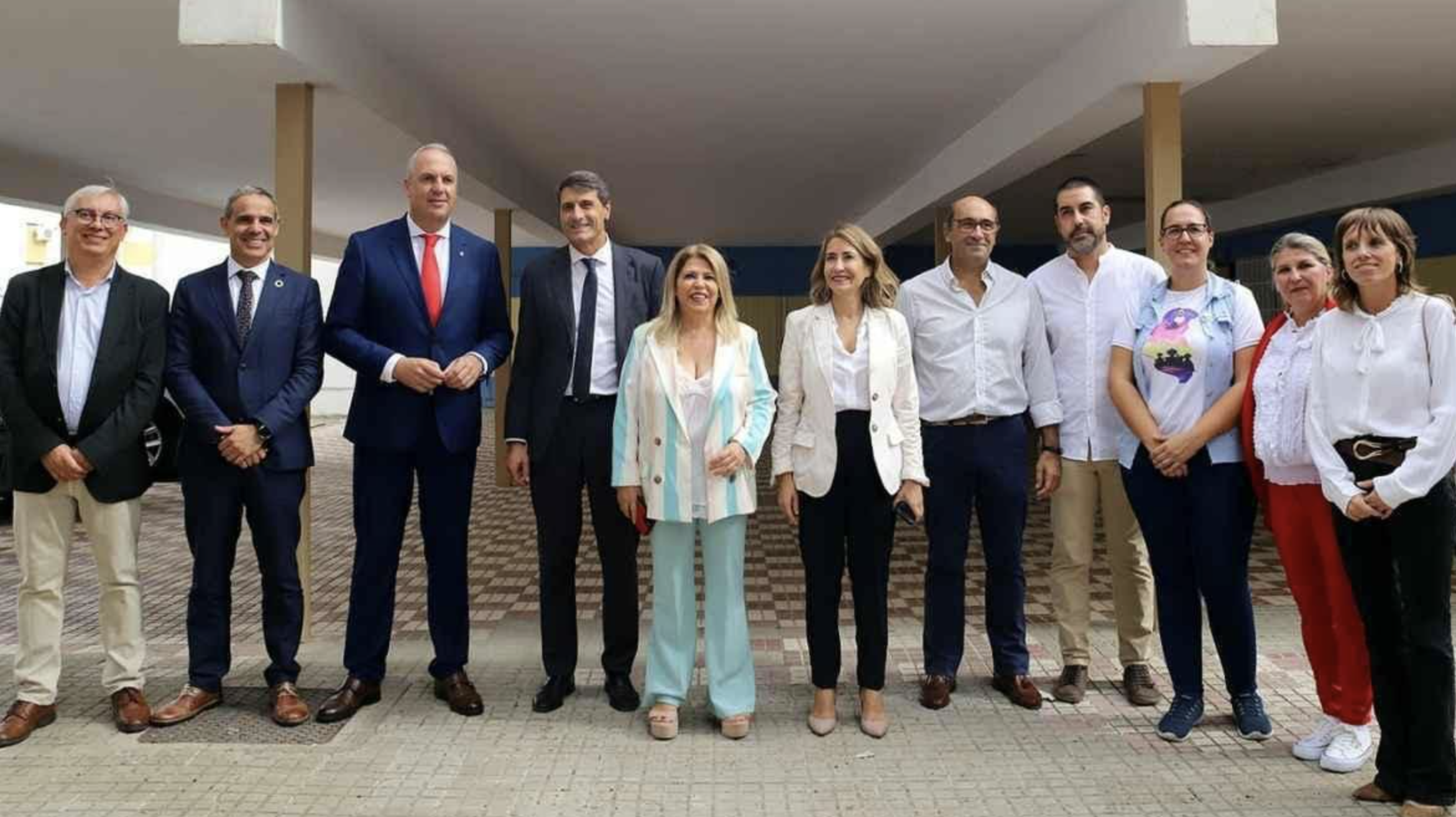 El PSOE, satisfechos con la transformación de los colegios Antonio de Nebrija y Tartessos de Jerez.