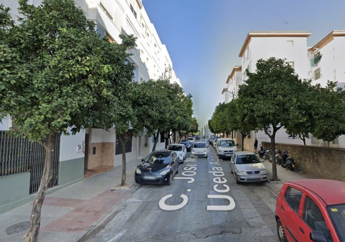 Vista en Google Maps de la barriada de Los Naranjos, en Jerez, donde se oferta un piso 'okupado'.