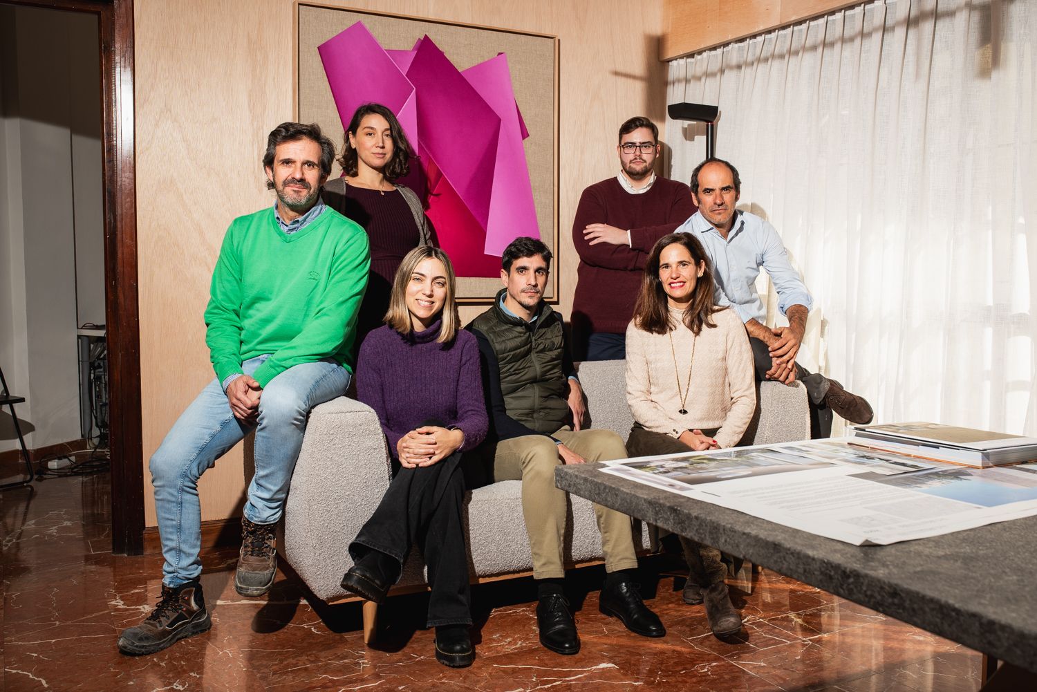 El equipo del estudio Tannhauser.