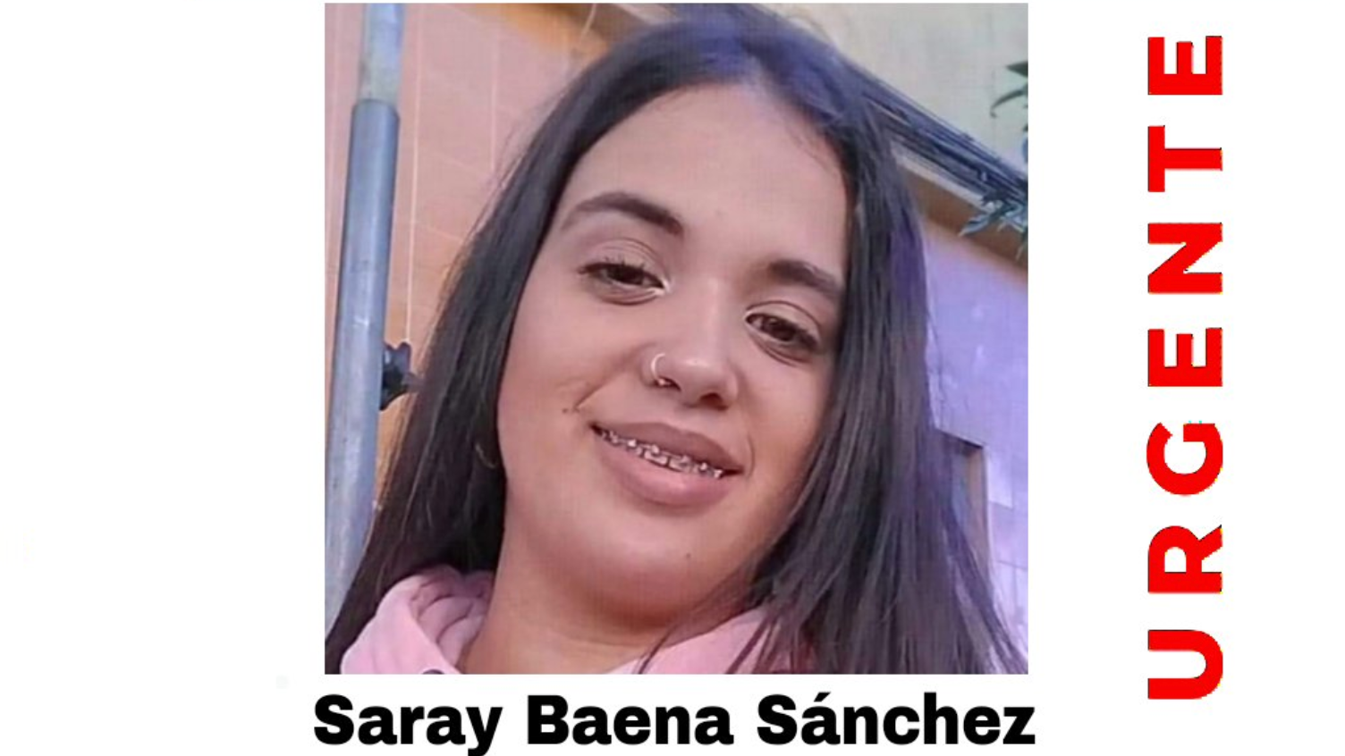 Saray Baena, la joven desaparecida en Córdoba hace tres semanas.