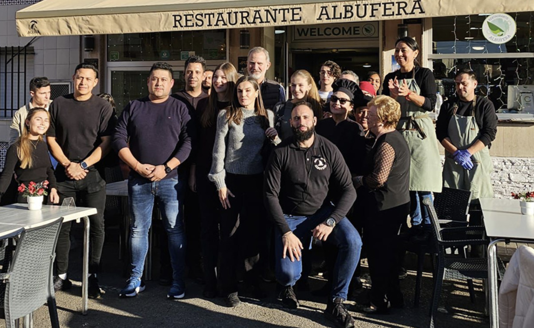 Este será el menú de Nochebuena de la familia real, que ha visitado dos días antes y por sorpresa Catarroja.