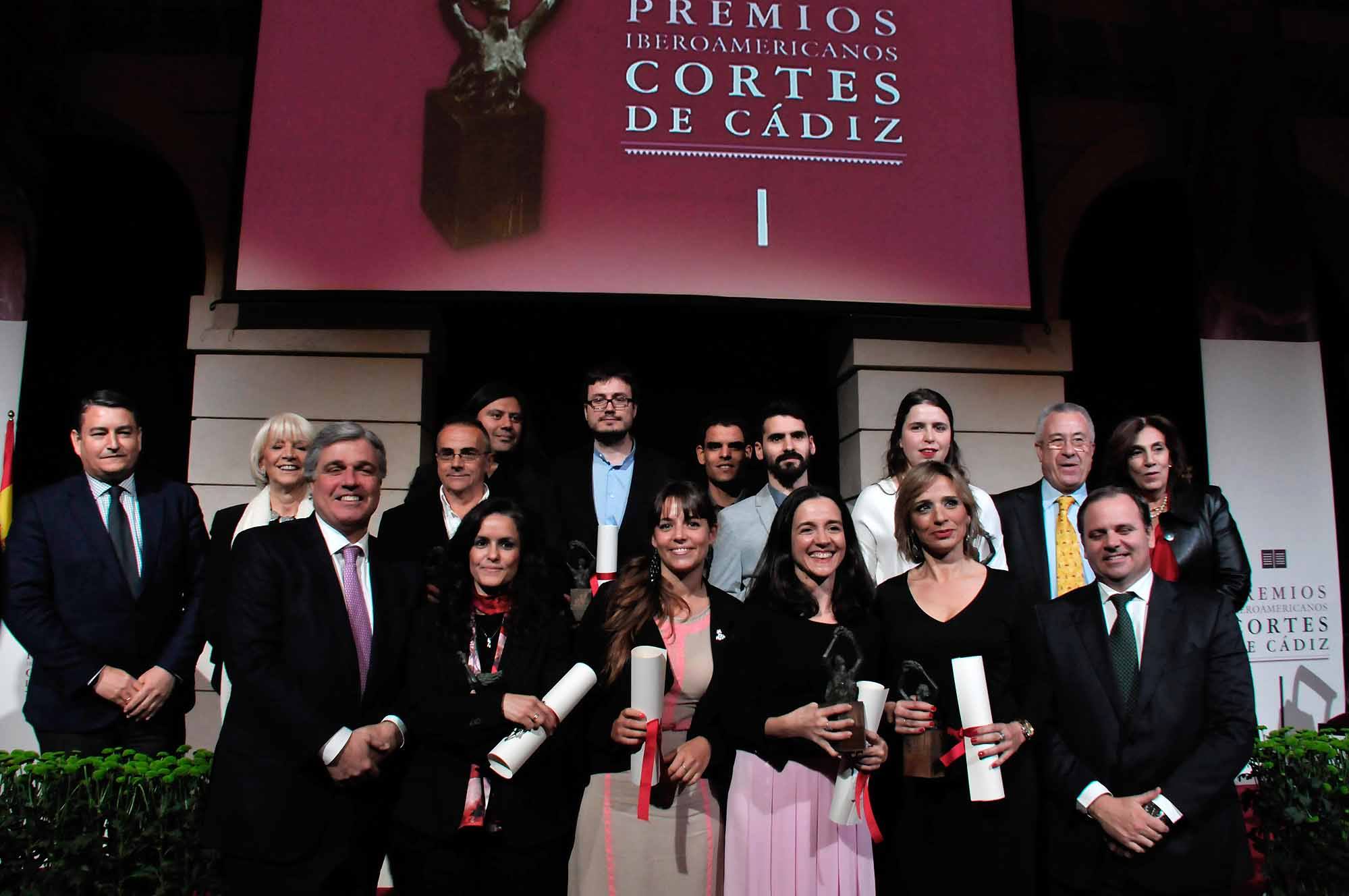 La última edición de los Premios Cortes de Cádiz fue en 2015. 