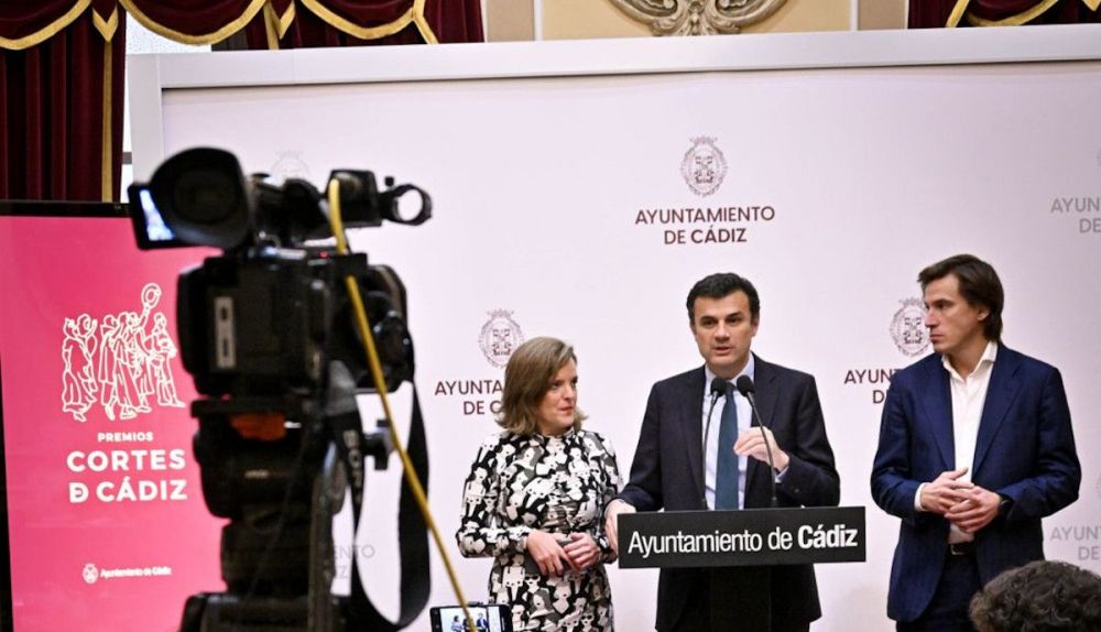 Presentación de los Premios Cortes de Cádiz. 