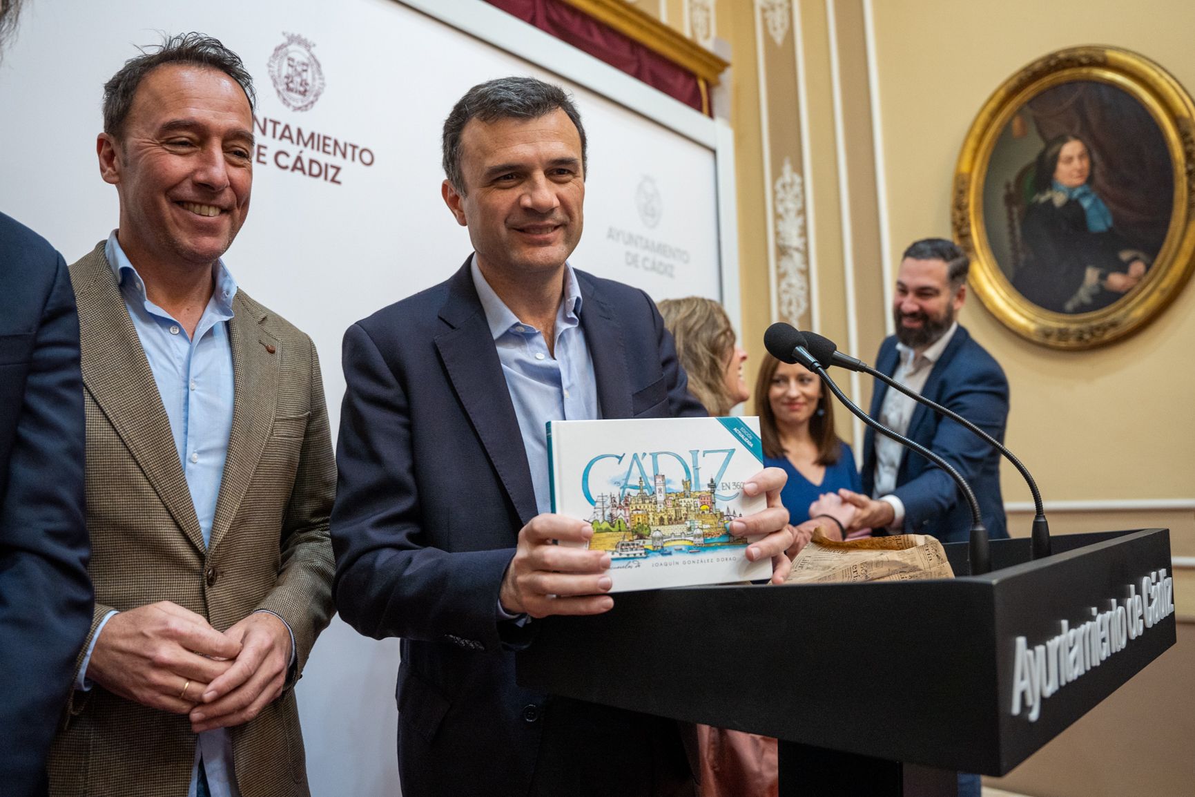 DESAYUNO NAVIDEÑO Y RUEDA DE PRENSA CORPORACIÓN MUNICIPAL AYUNTAMIENTO DE CADIZ