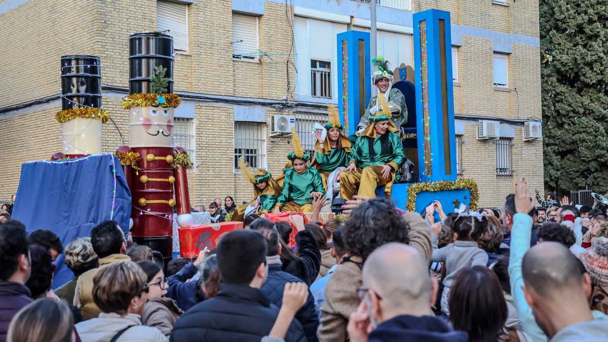 La Cabalgata del Heraldo Real en San Benito, el pasado año.