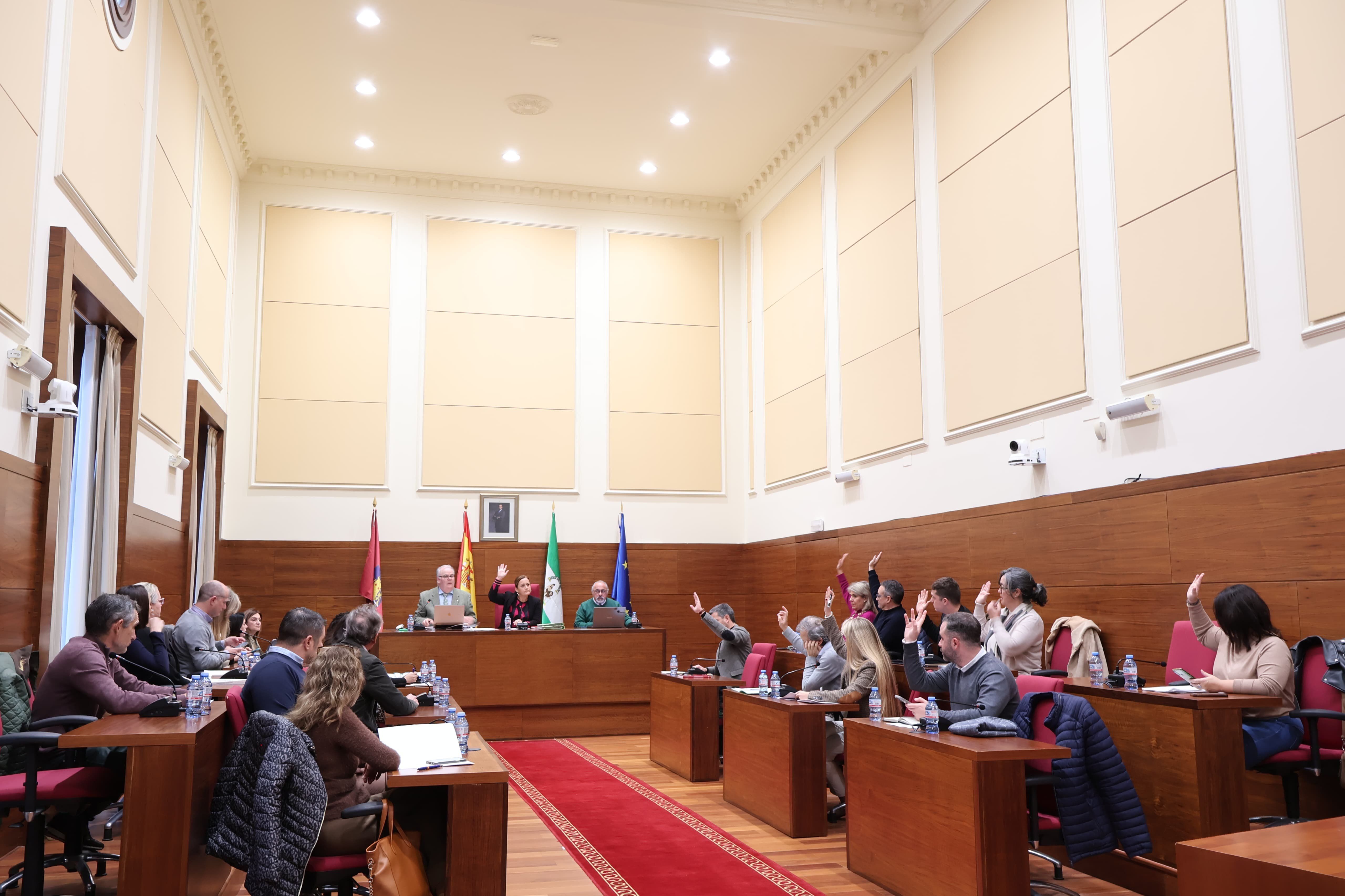 Imagen del Pleno Extraordinario de presupuestos en Chiclana.