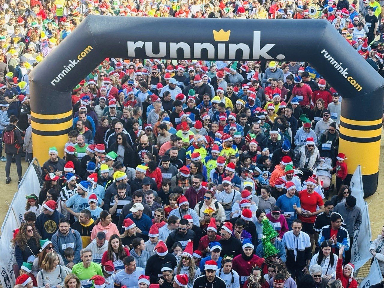 La concurrida carrera en El Puerto.