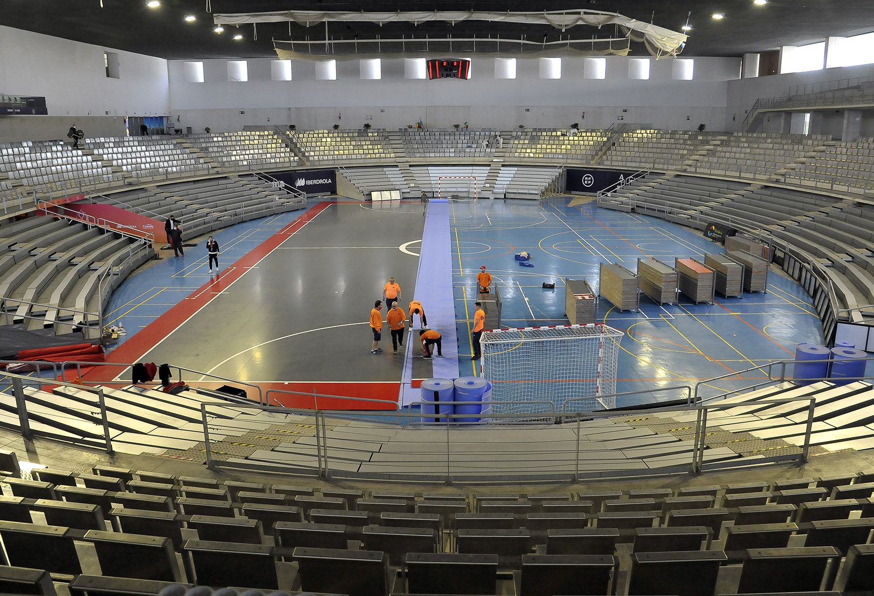 El Palacio de Deportes de Chapín, una de las instalaciones que tendrán placas fotovoltaicas.