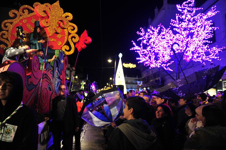 Una Cabalgata de Reyes Magos en San Fernando, en una edición pasada.