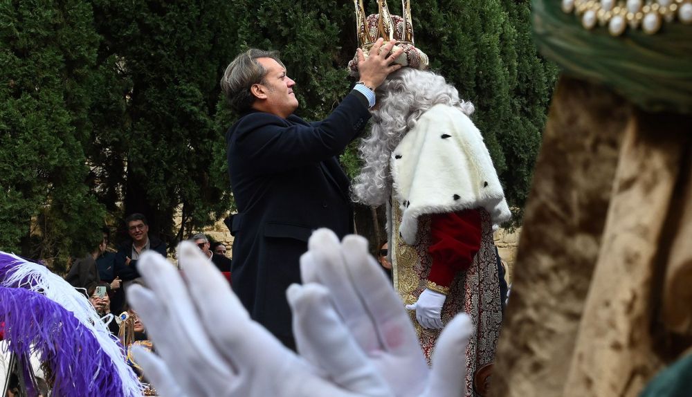 Coronación de los Reyes Magos en Jerez.