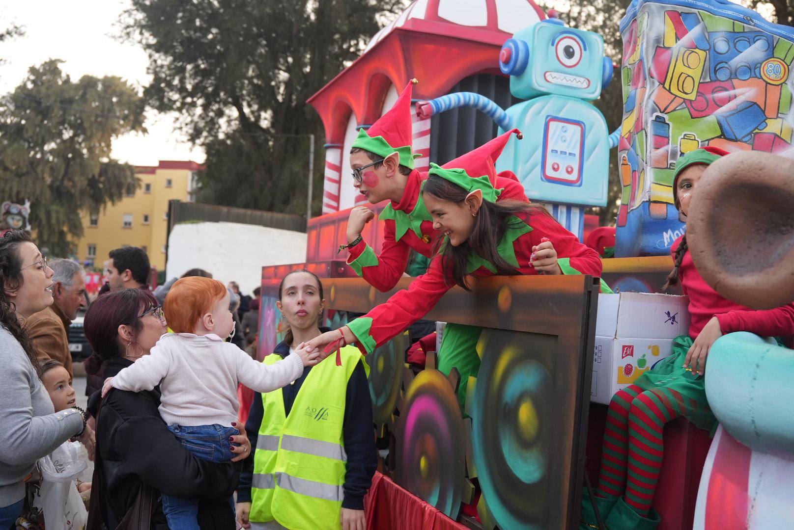 Así ha sido la Cabalgata de Reyes Magos de Chiclana.