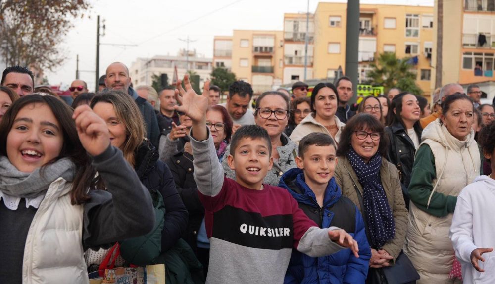 Cabalgata de la Ilusión en Chiclana.