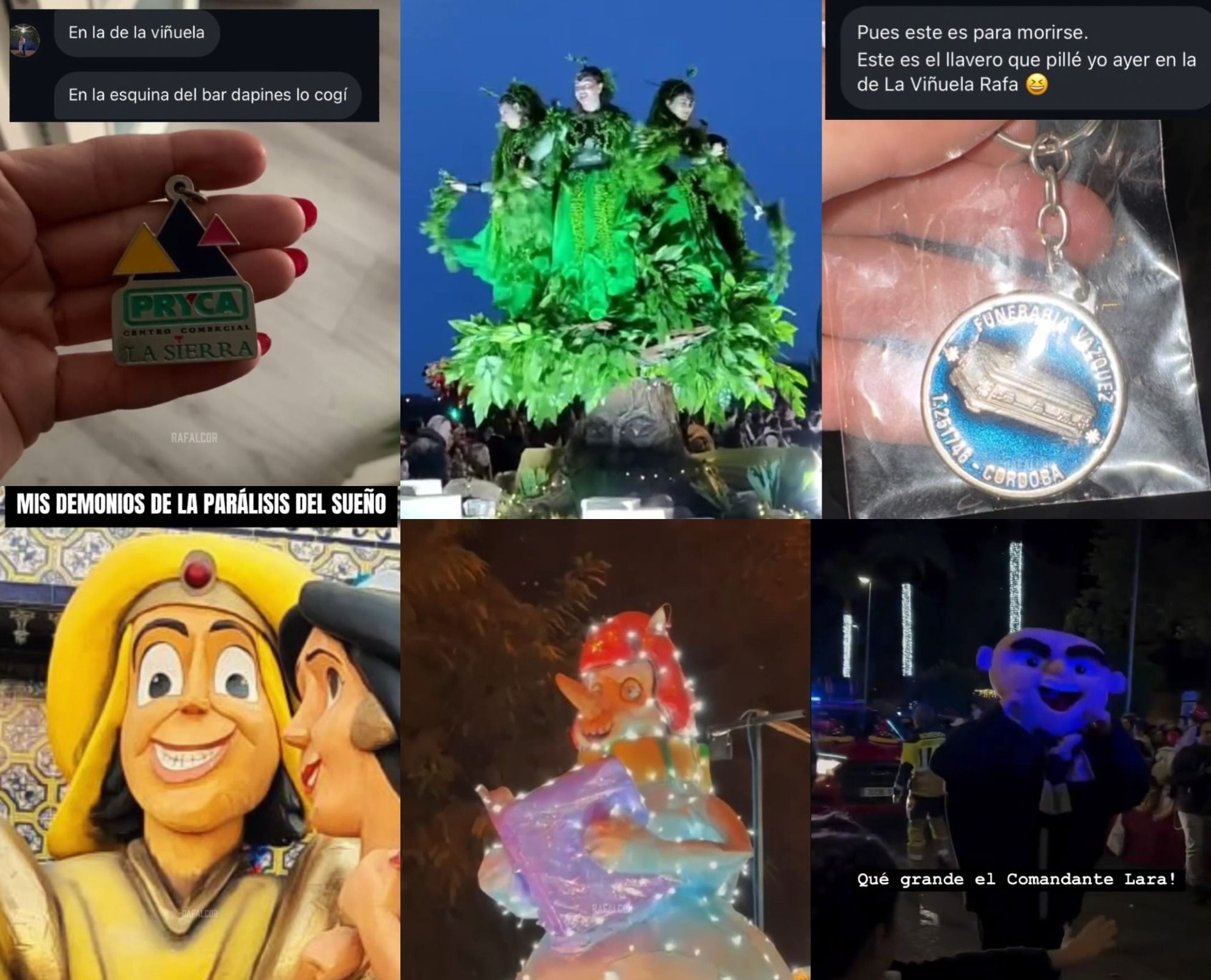 Algunos de los momentos de la cabalgata de Córdoba, recopilados por el 'influencer' Rafalcor.