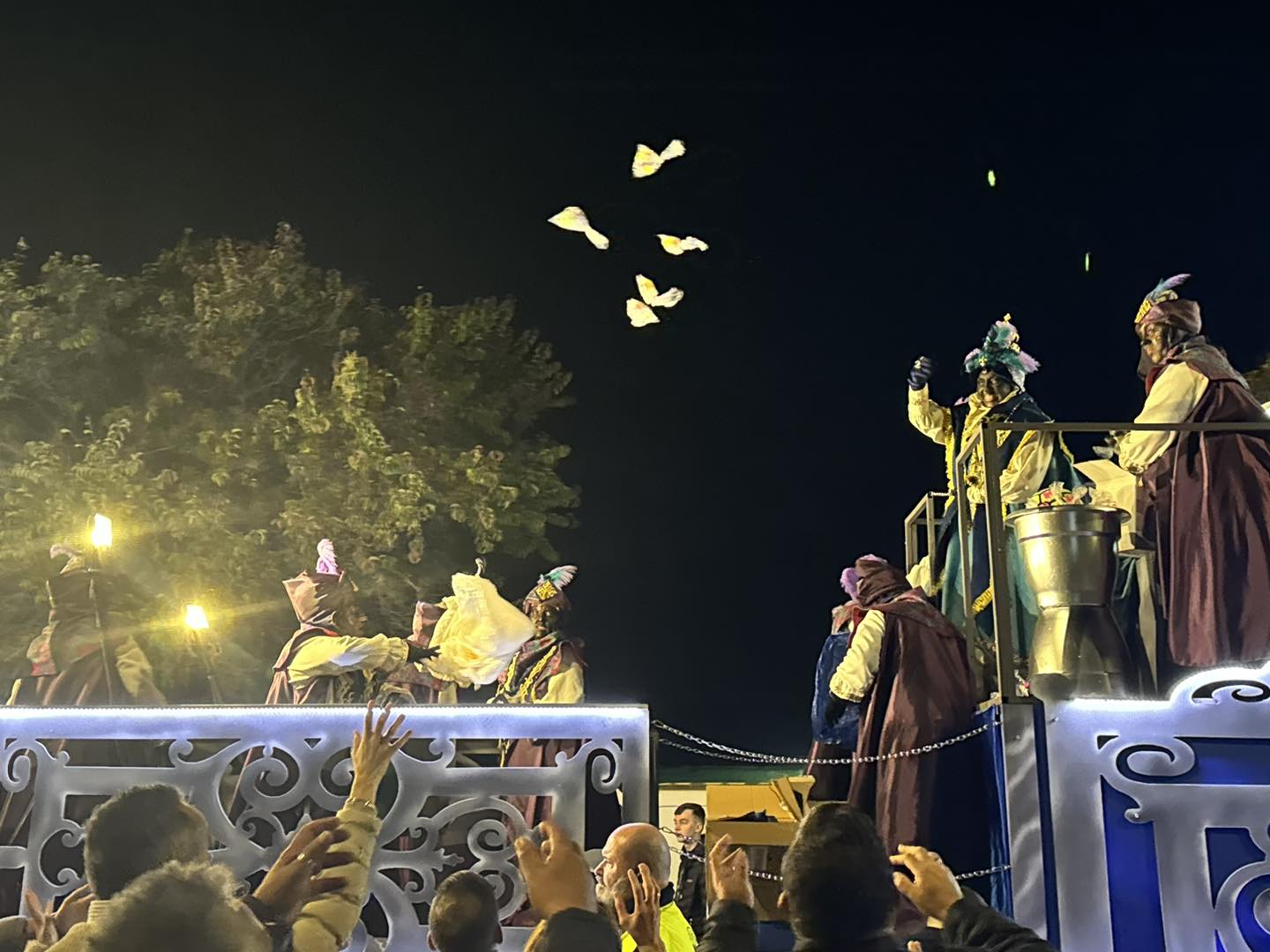 Cabalgata de Reyes Magos de Sanlúcar este 4 de enero.