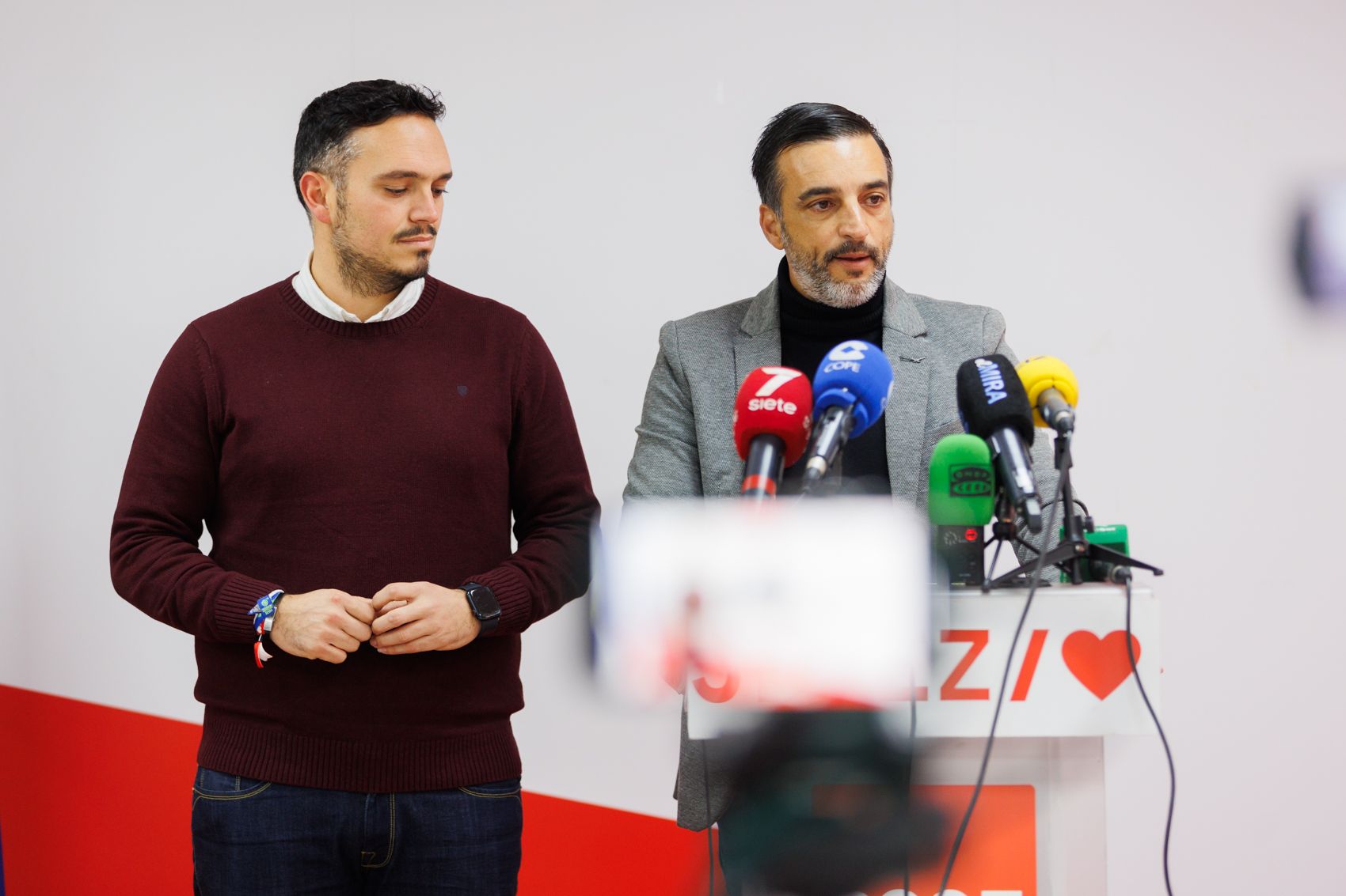 José Antonio Díaz, portavoz del PSOE en el Ayuntamiento de Jerez, haciendo balance de 2024.