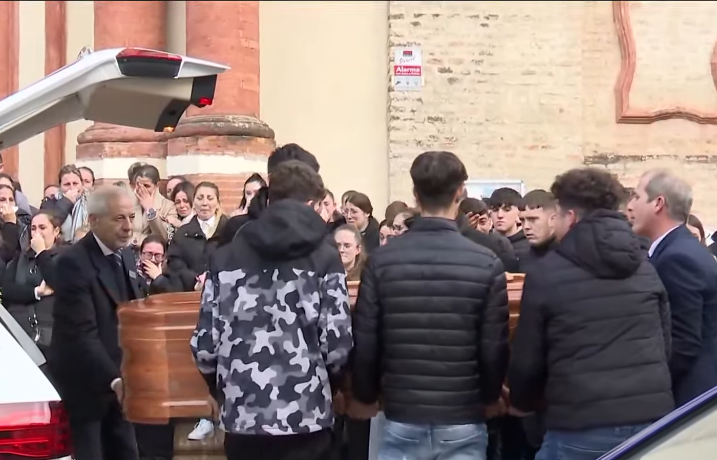 Funeral en Aznalcóllar. CANAL SUR